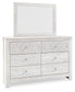 Paxberry Dresser and Mirror Signature Design by Ashley®
