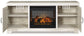 Bellaby 63" TV Stand with Electric Fireplace Signature Design by Ashley®