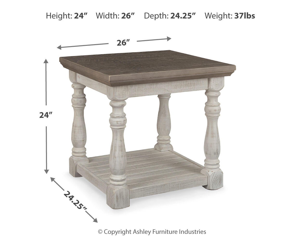 Havalance Rectangular End Table Signature Design by Ashley®