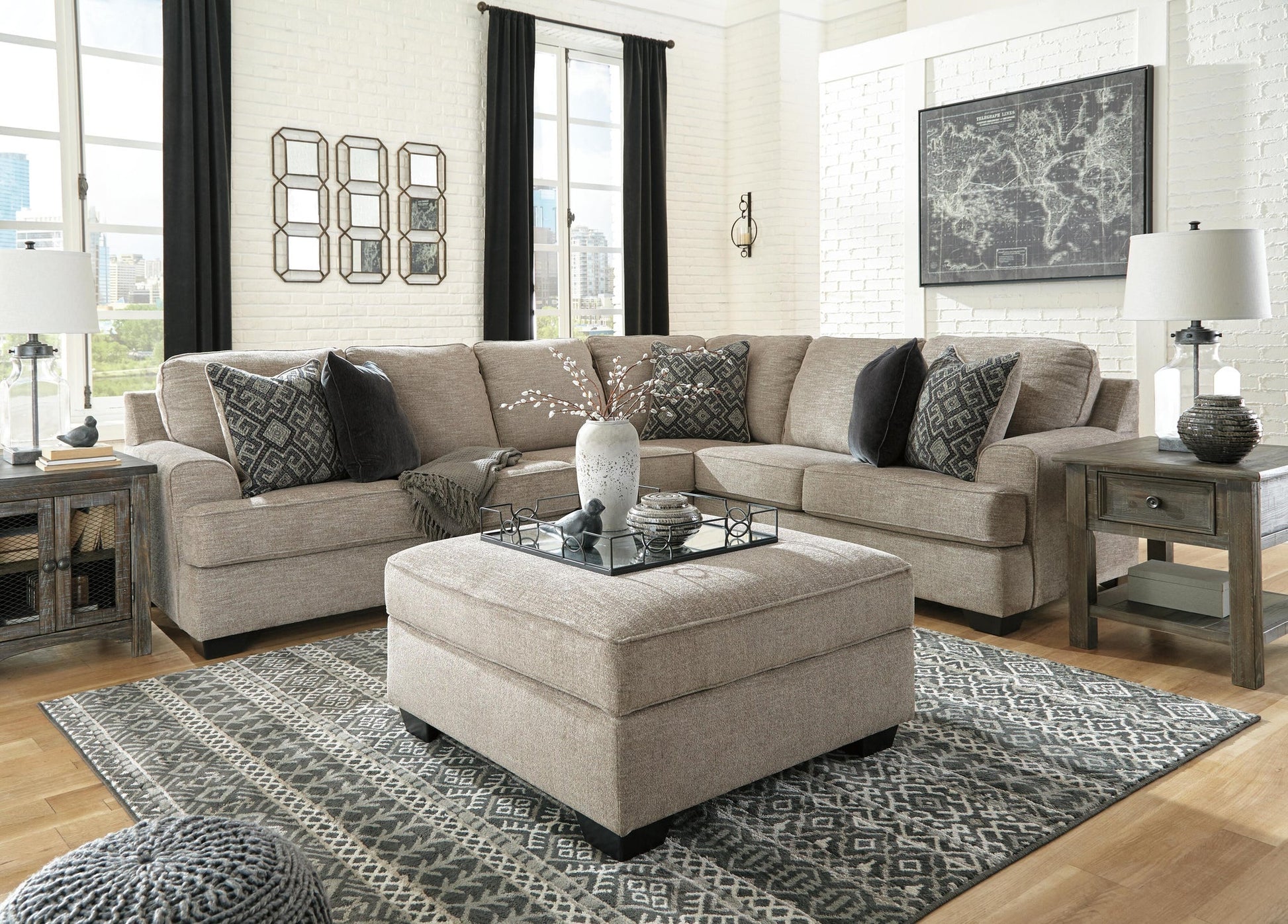 Bovarian 3-Piece Sectional Signature Design by Ashley®
