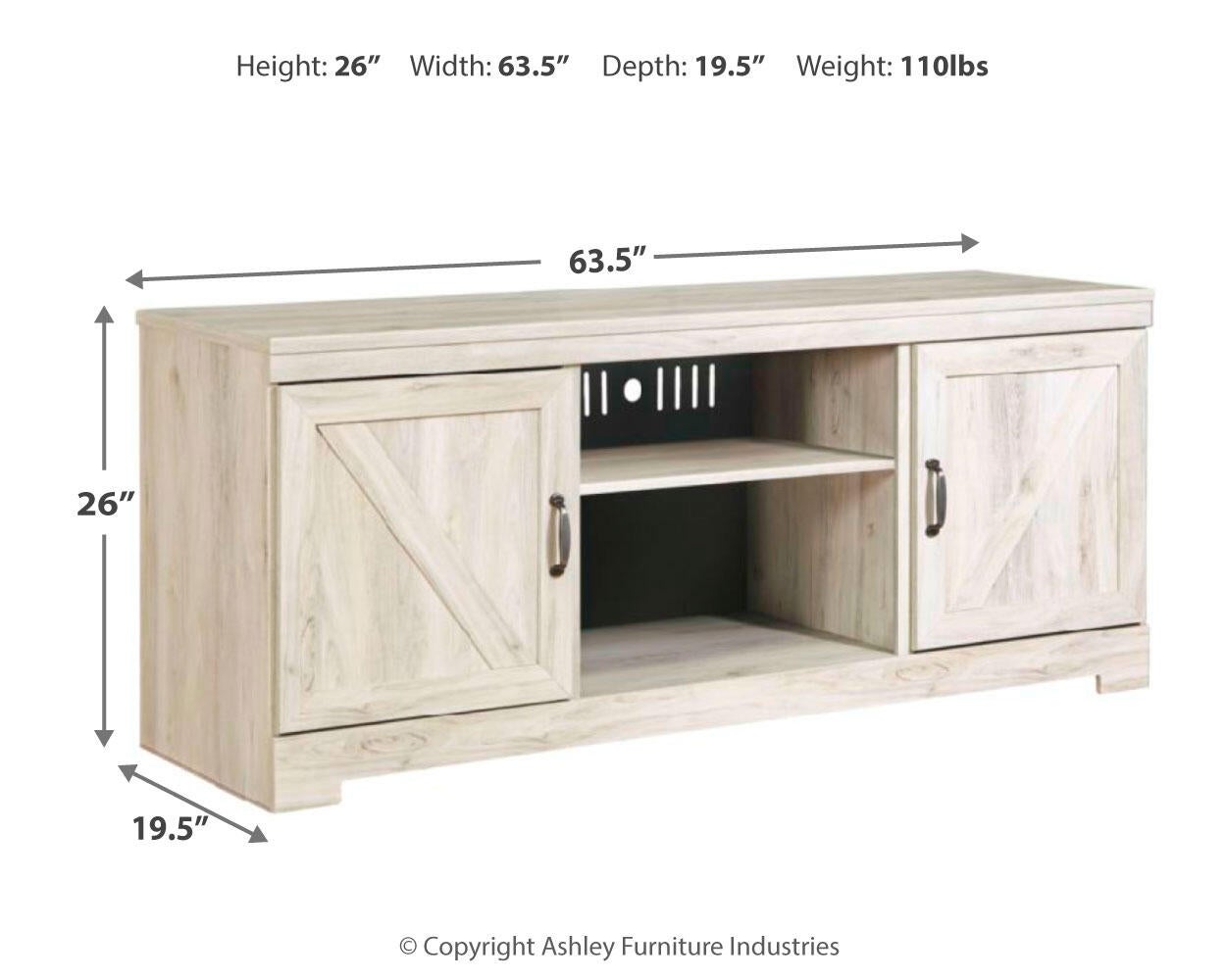 Bellaby LG TV Stand w/Fireplace Option Signature Design by Ashley®