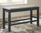 Tyler Creek DBL Counter UPH Bench (1/CN) Signature Design by Ashley®