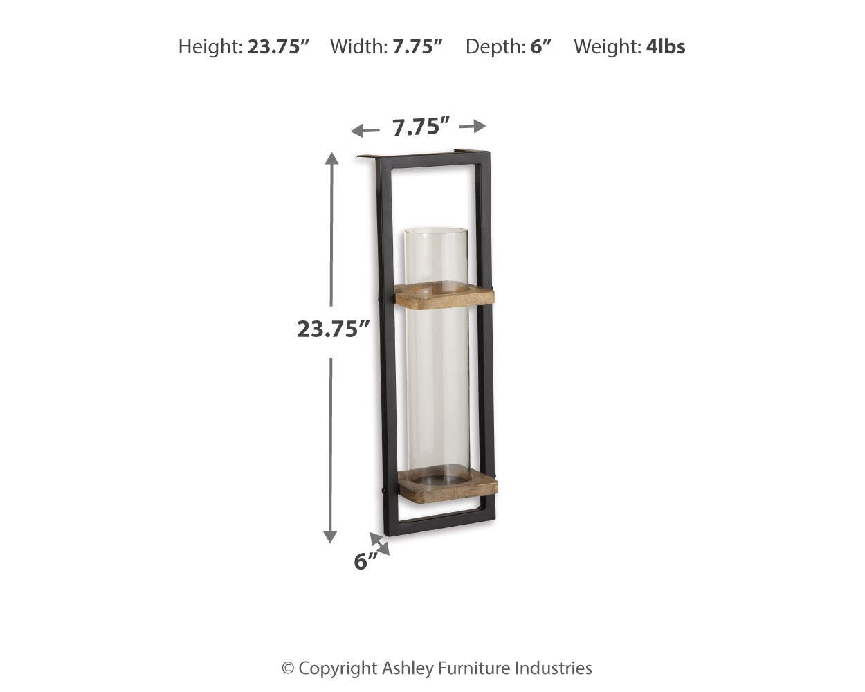 Colburn Wall Sconce Signature Design by Ashley®