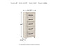 Cambeck Narrow Chest Signature Design by Ashley®
