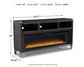 Todoe 65" TV Stand with Electric Fireplace Signature Design by Ashley®