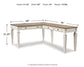Realyn 2-Piece Home Office Desk Signature Design by Ashley®