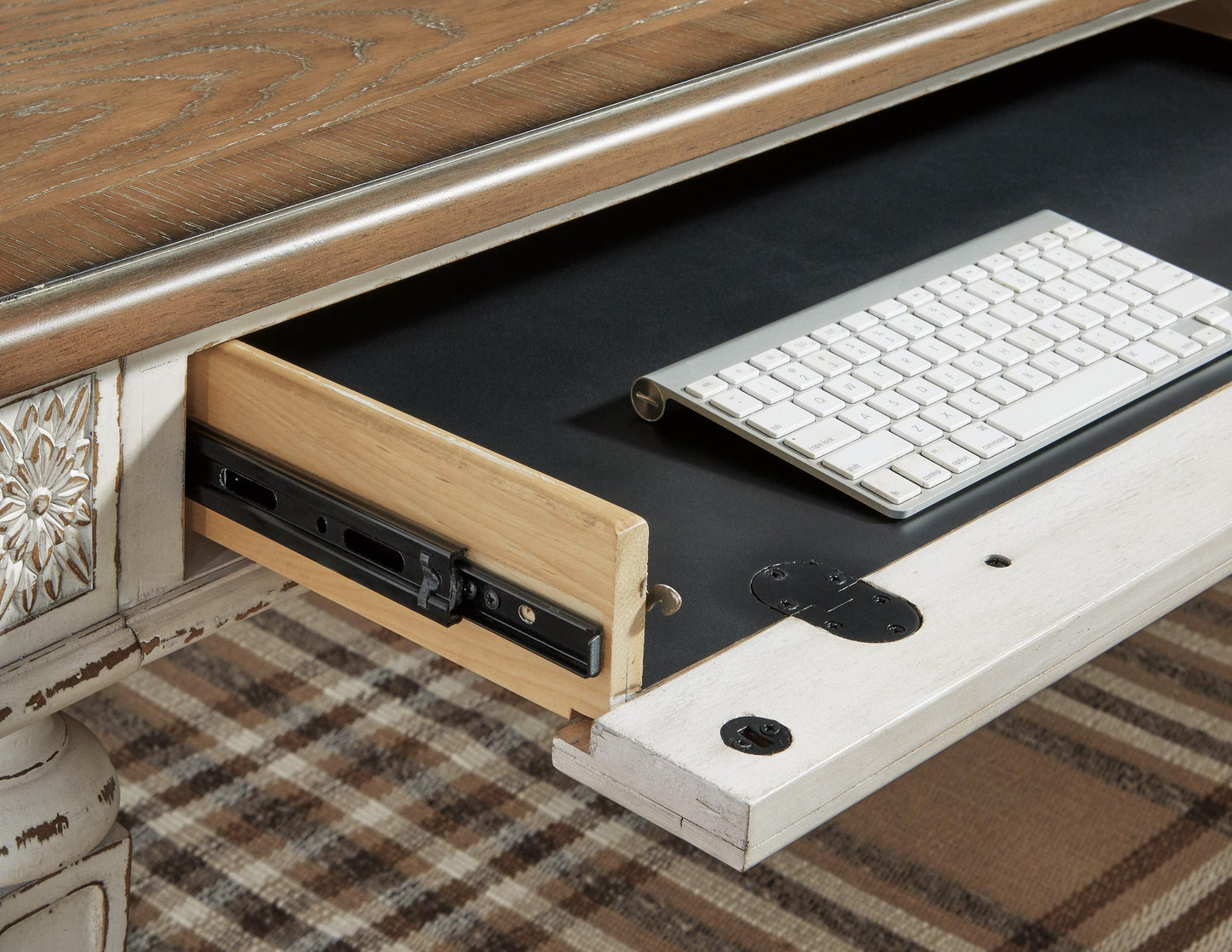 Realyn 2-Piece Home Office Desk Signature Design by Ashley®