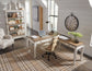 Realyn 2-Piece Home Office Desk Signature Design by Ashley®