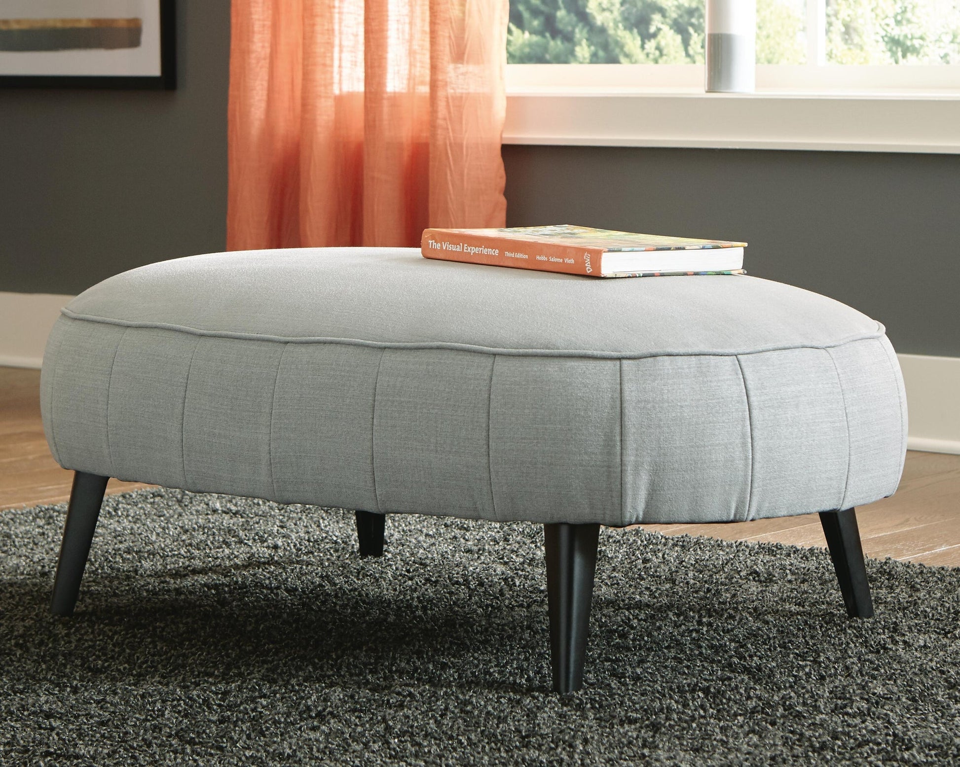 Hollyann Oversized Accent Ottoman Signature Design by Ashley®
