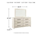 Cambeck Dresser and Mirror Signature Design by Ashley®