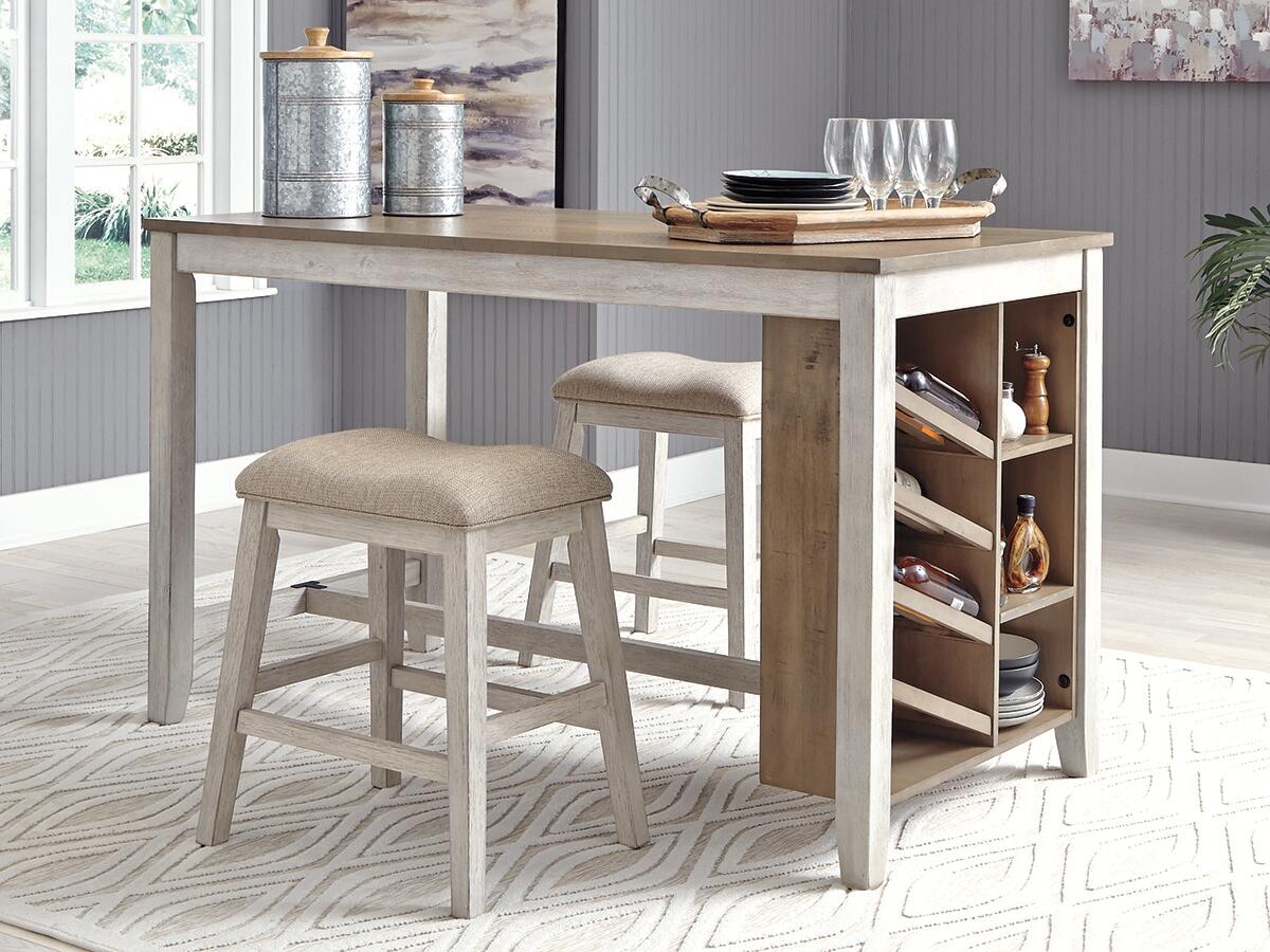 Skempton RECT Counter Table w/Storage Signature Design by Ashley®