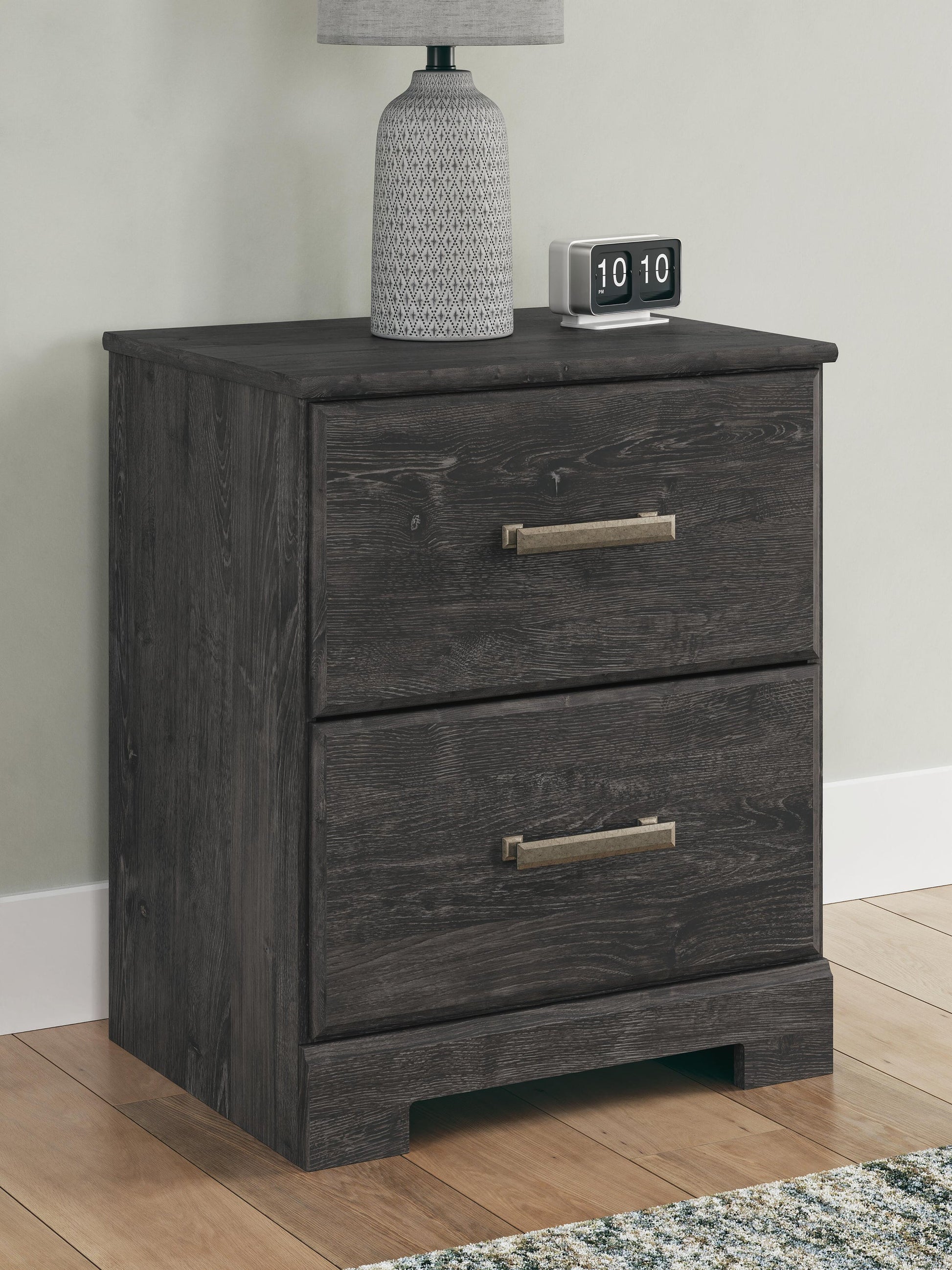 Belachime Two Drawer Night Stand Signature Design by Ashley®