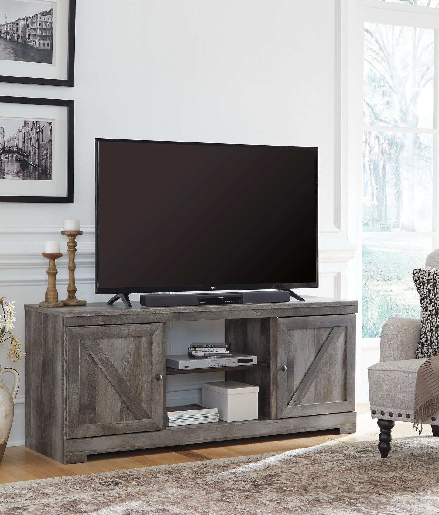 Wynnlow LG TV Stand w/Fireplace Option Signature Design by Ashley®