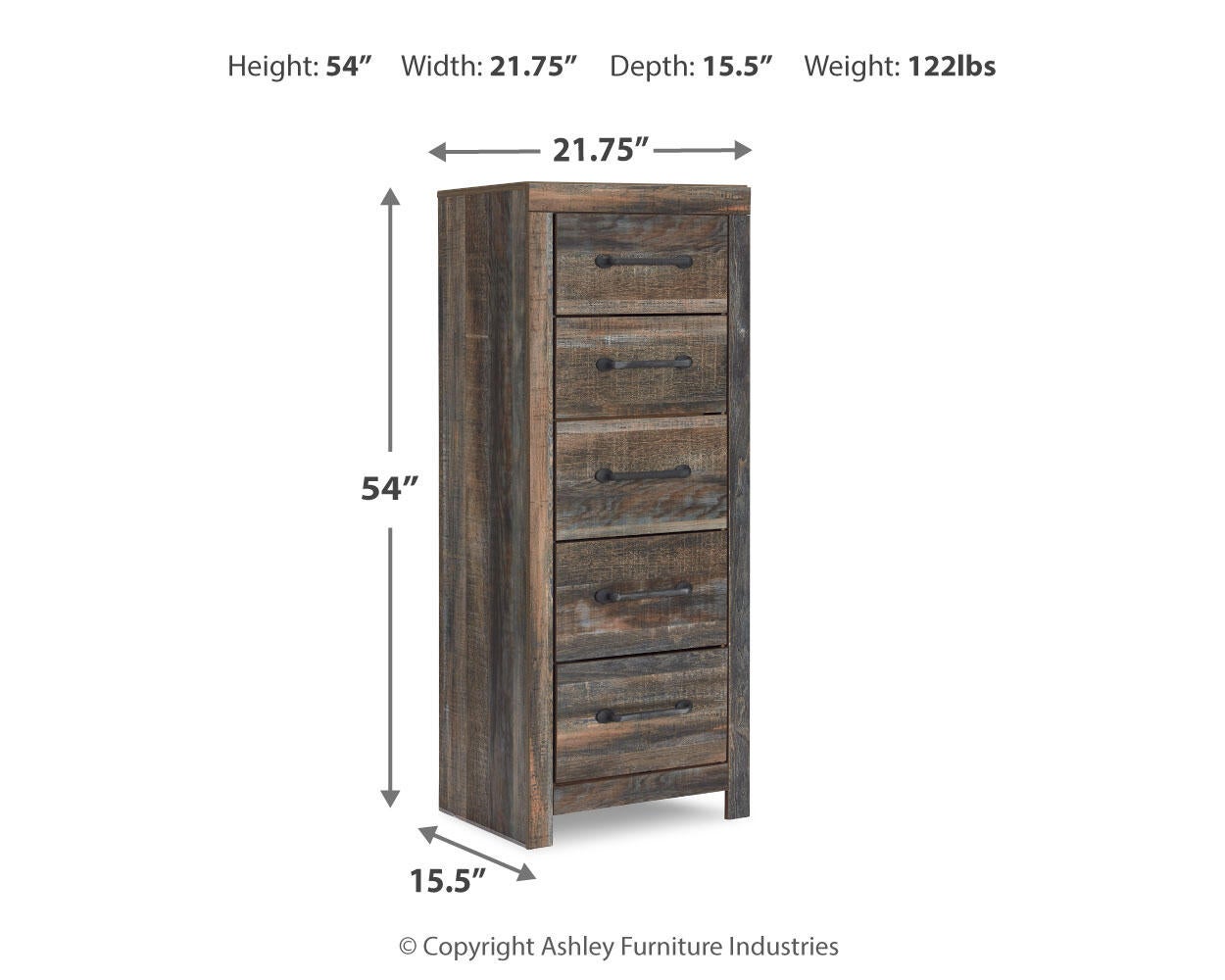 Drystan Narrow Chest Signature Design by Ashley®