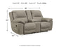 Next-Gen Gaucho DBL Rec Loveseat w/Console Signature Design by Ashley®