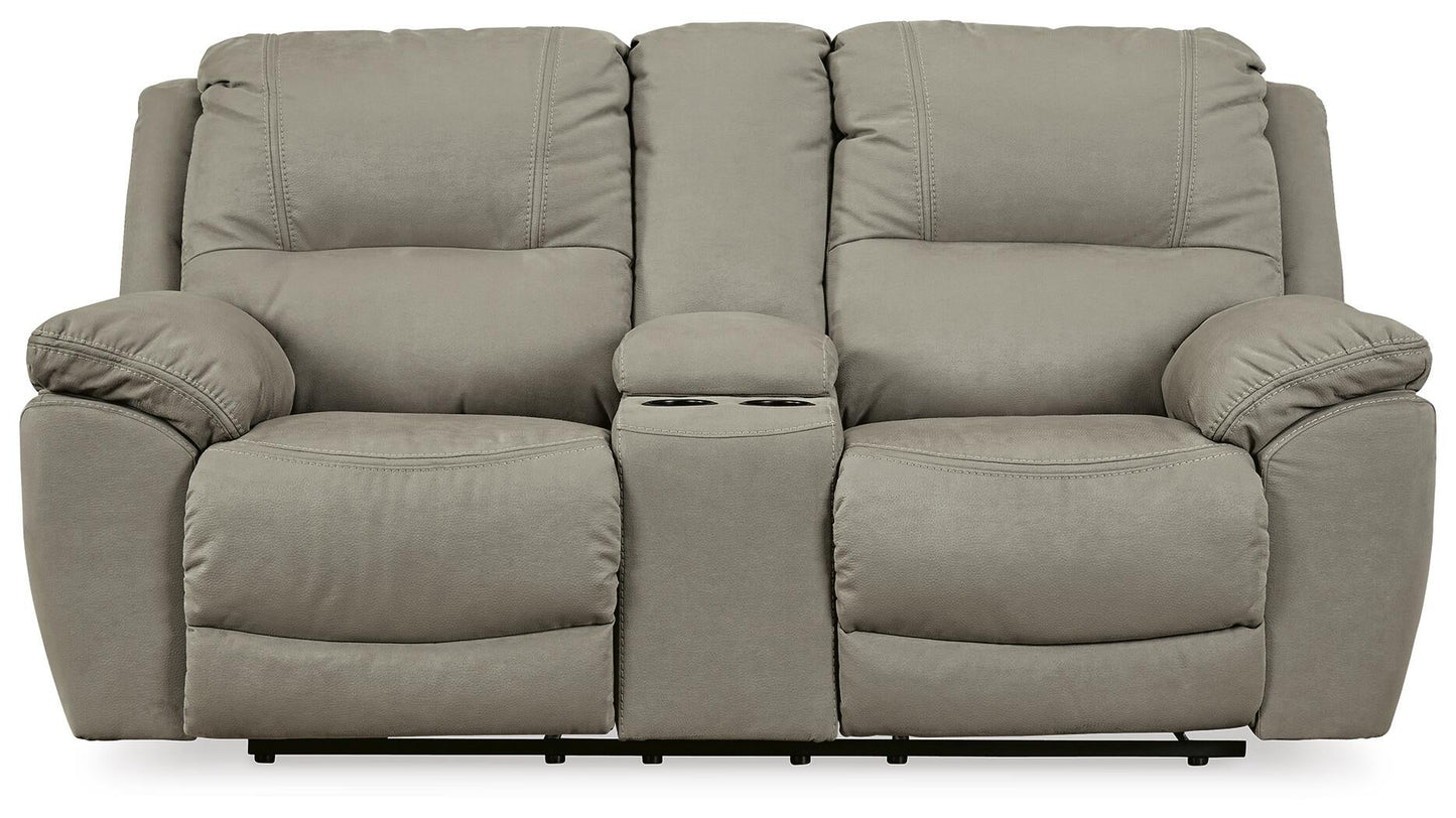 Next-Gen Gaucho DBL Rec Loveseat w/Console Signature Design by Ashley®
