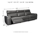 Samperstone 3-Piece Power Reclining Sectional Sofa Signature Design by Ashley®