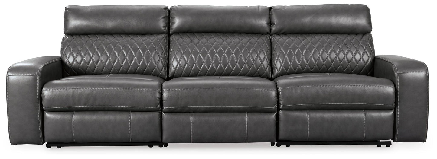 Samperstone 3-Piece Power Reclining Sectional Sofa Signature Design by Ashley®