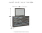 Baystorm Dresser and Mirror Signature Design by Ashley®