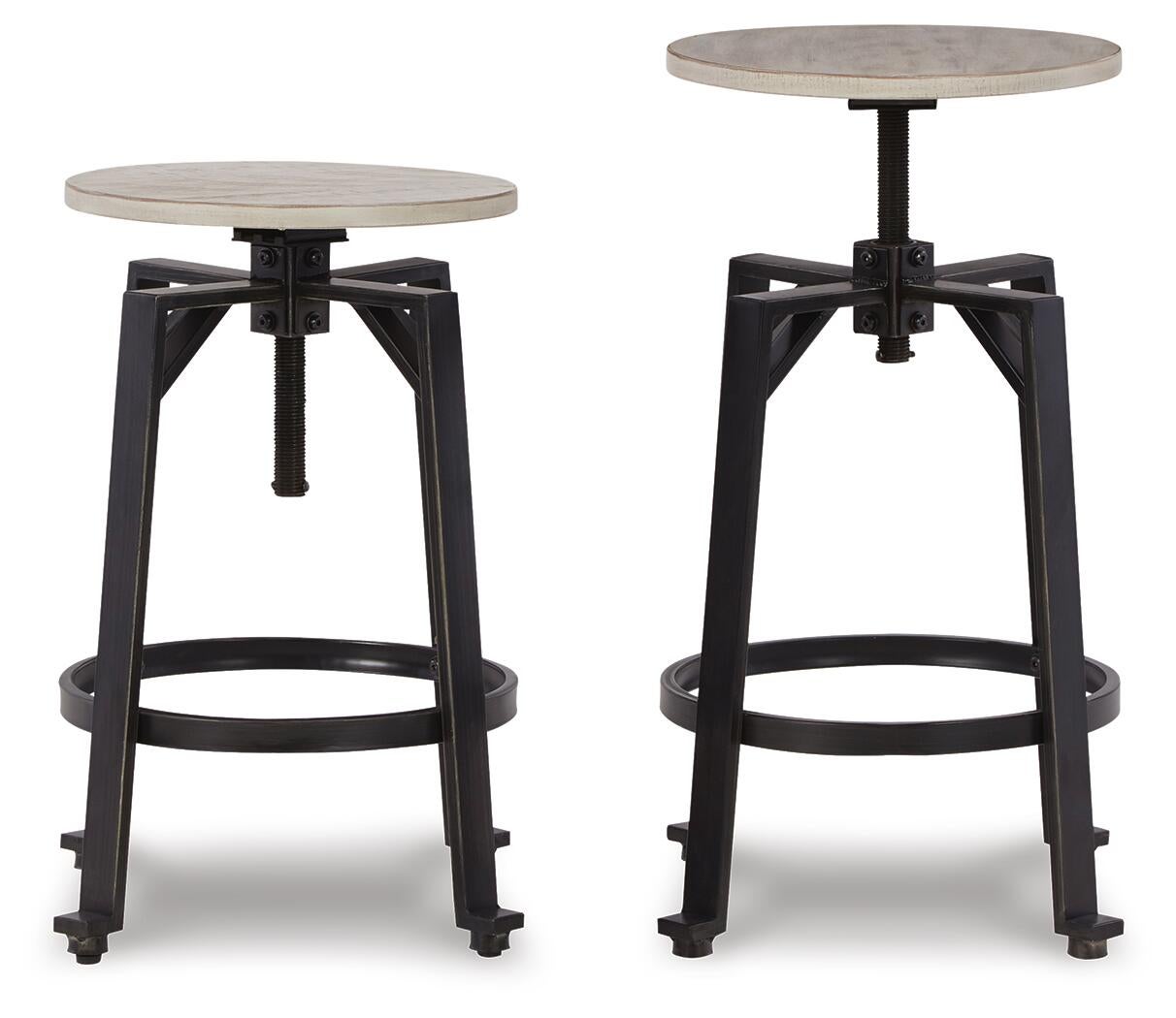 Karisslyn Swivel Stool (2/CN) Signature Design by Ashley®