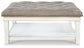 Kanwyn UPH Ottoman Cocktail Table Signature Design by Ashley®