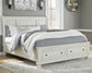 Robbinsdale California  Sleigh Bed With Storage Signature Design by Ashley®