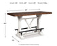 Valebeck RECT Dining Room Counter Table Signature Design by Ashley®