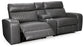 Samperstone 3-Piece Power Reclining Sectional Loveseat Signature Design by Ashley®