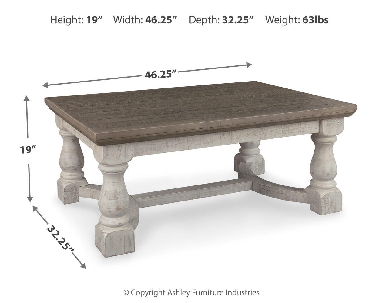 Havalance Rectangular Cocktail Table Signature Design by Ashley®