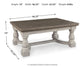 Havalance Rectangular Cocktail Table Signature Design by Ashley®