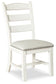 Valebeck Dining UPH Side Chair (2/CN) Signature Design by Ashley®