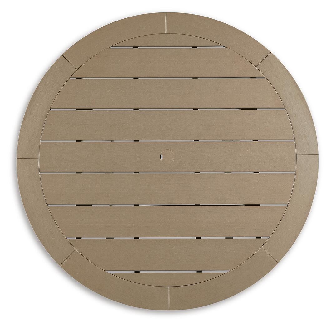 Fairen Trail Round Bar Table w/UMB OPT Signature Design by Ashley®