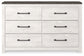Gerridan Six Drawer Dresser Signature Design by Ashley®