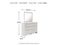 Altyra Dresser and Mirror Signature Design by Ashley®