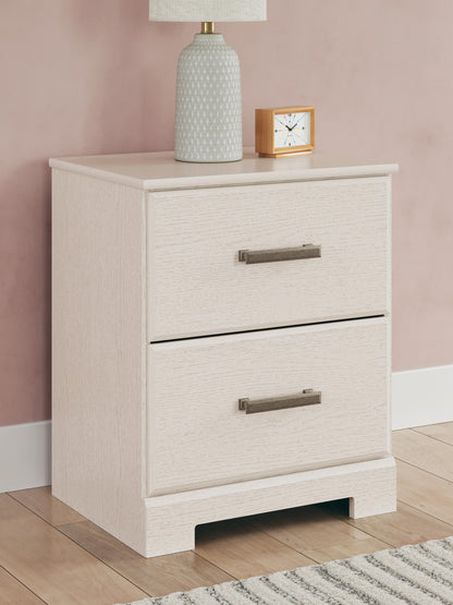 Stelsie Two Drawer Night Stand Signature Design by Ashley®