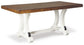 Valebeck Rectangular Dining Room Table Signature Design by Ashley®