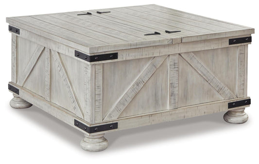 Carynhurst Cocktail Table with Storage Signature Design by Ashley®