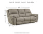 Next-Gen Gaucho Reclining Sofa Signature Design by Ashley®