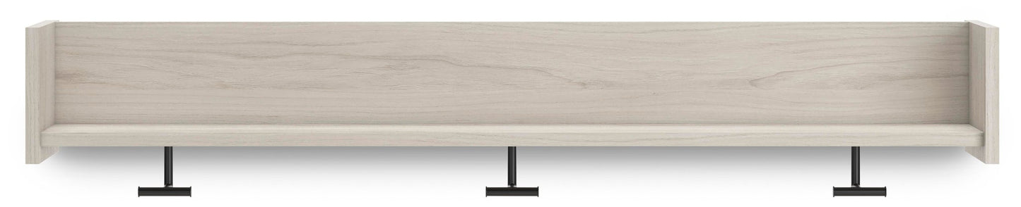 Socalle Wall Mounted Coat Rack w/Shelf Signature Design by Ashley®