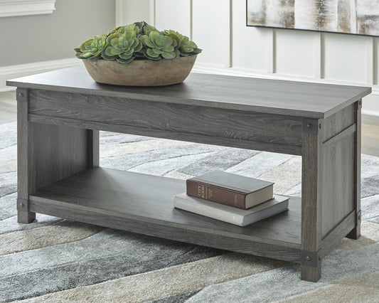 Freedan Rect Lift Top Cocktail Table Signature Design by Ashley®