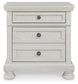 Robbinsdale Two Drawer Night Stand Signature Design by Ashley®