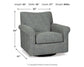 Renley Swivel Glider Accent Chair Signature Design by Ashley®