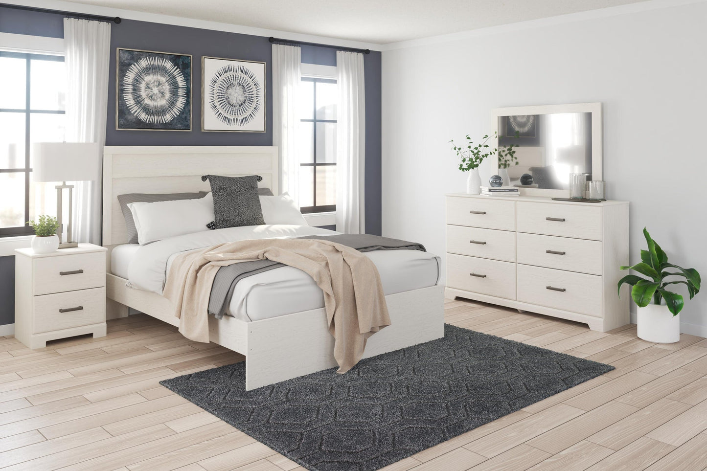 Stelsie Dresser and Mirror Signature Design by Ashley®