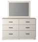 Stelsie Dresser and Mirror Signature Design by Ashley®