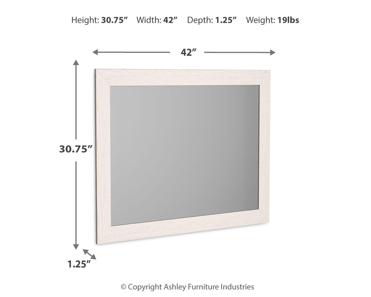 Stelsie Bedroom Mirror Signature Design by Ashley®