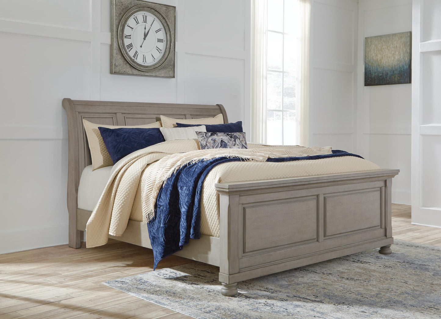 Lettner California  Sleigh Bed Signature Design by Ashley®