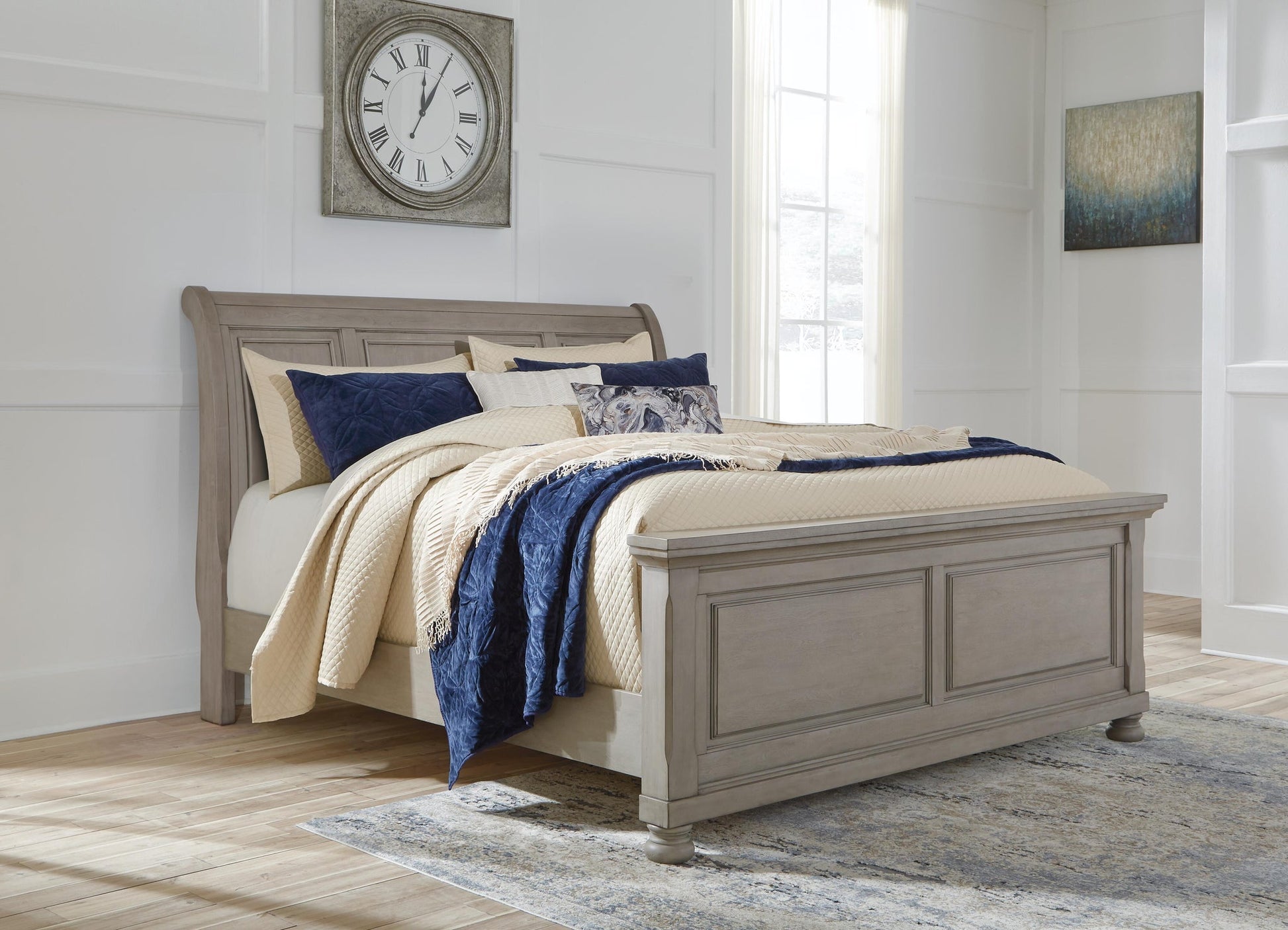 Lettner California  Sleigh Bed Signature Design by Ashley®