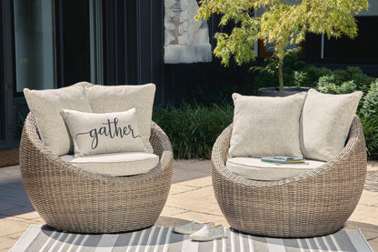 Danson Swivel Lounge w/Cushion (2/CN) Signature Design by Ashley®