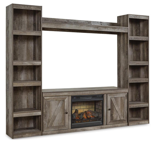 Wynnlow 4-Piece Entertainment Center with Electric Fireplace Signature Design by Ashley®
