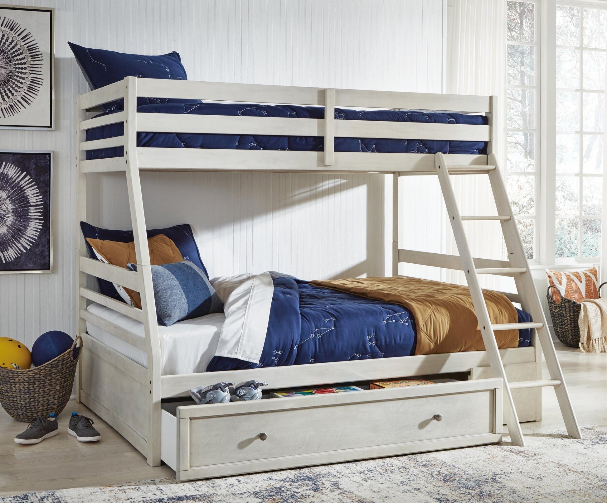 Robbinsdale  Over  Bunk Bed With Storage Signature Design by Ashley®